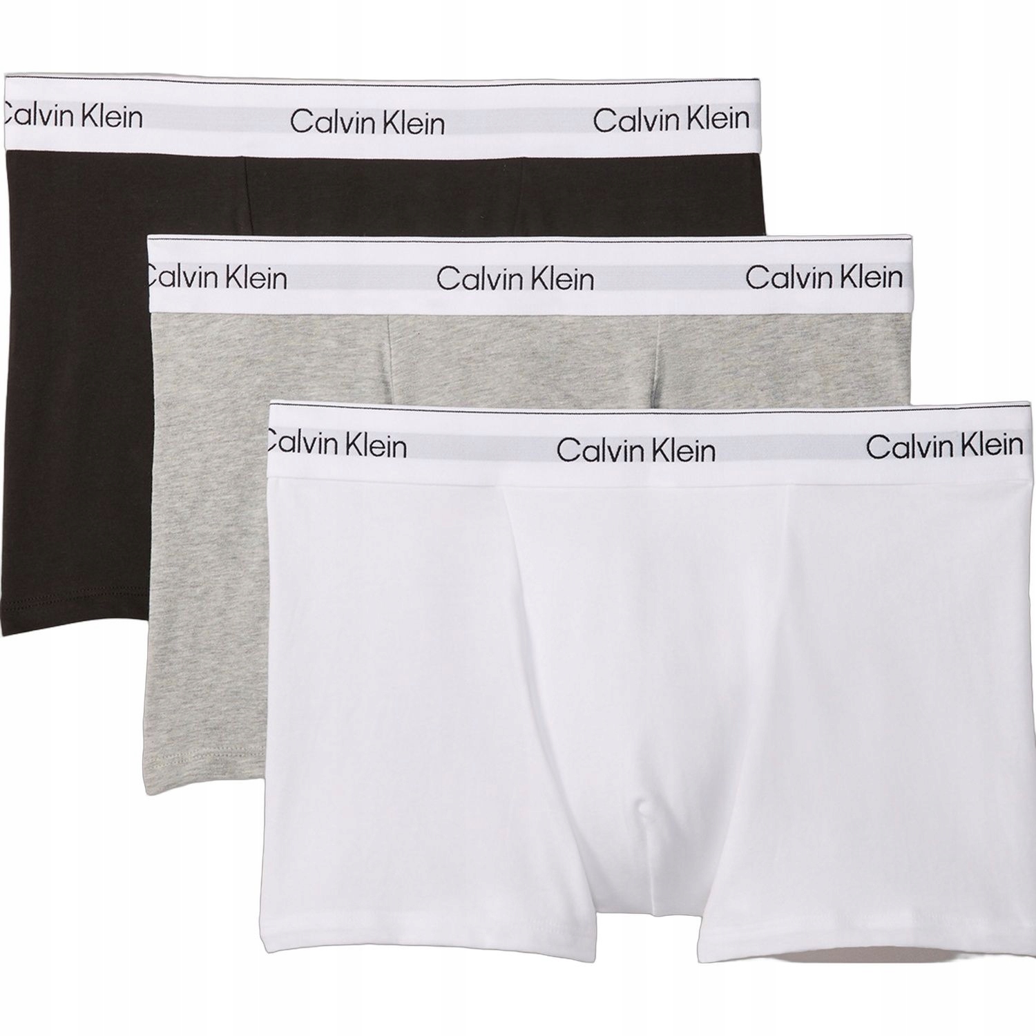 Slipy Calvin Klein Relaxed Fit Trunk 3PK Pánské