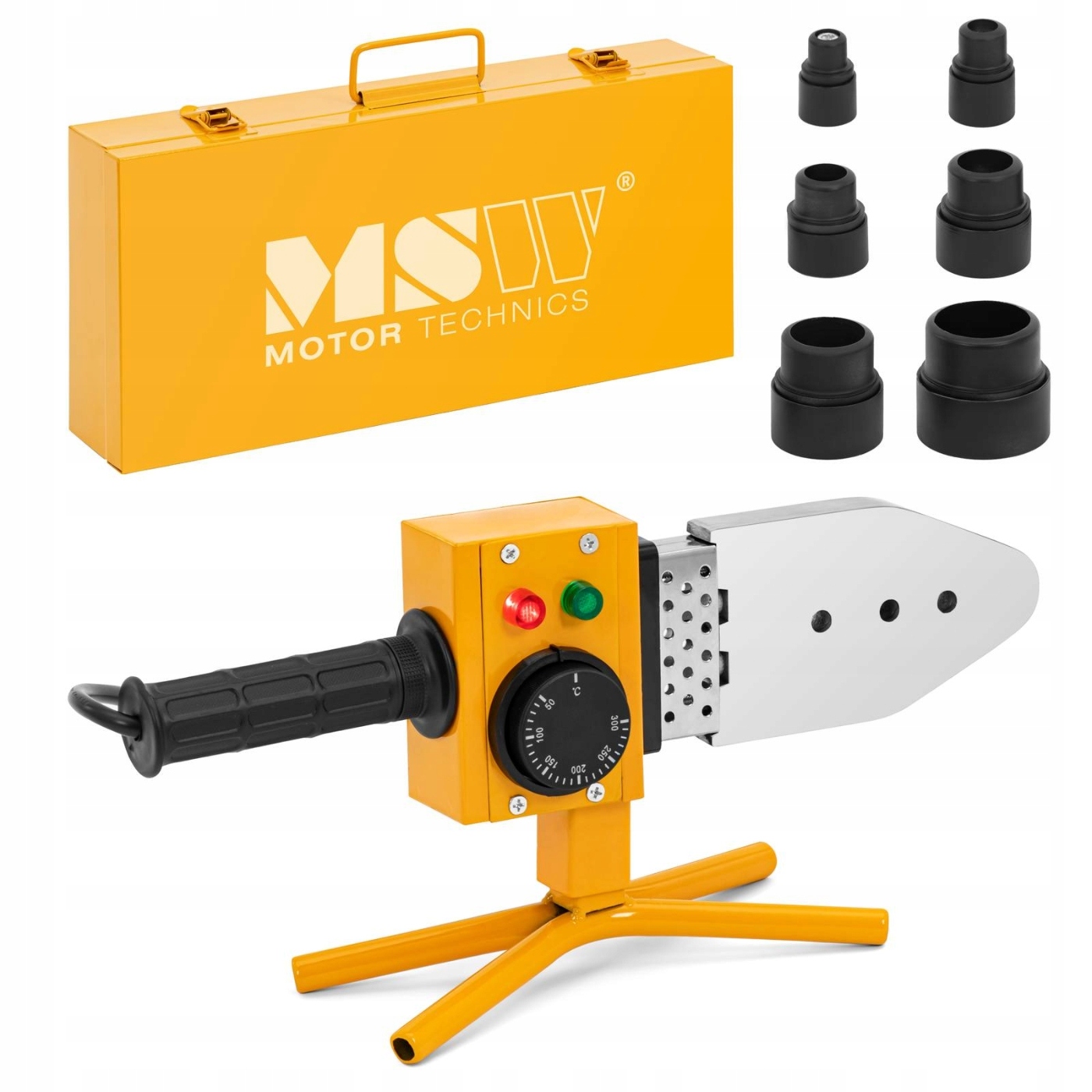 Svářečka trubek Pp Pb Pe Pv o průměru 20-63 mm 300 C 1000 W sada