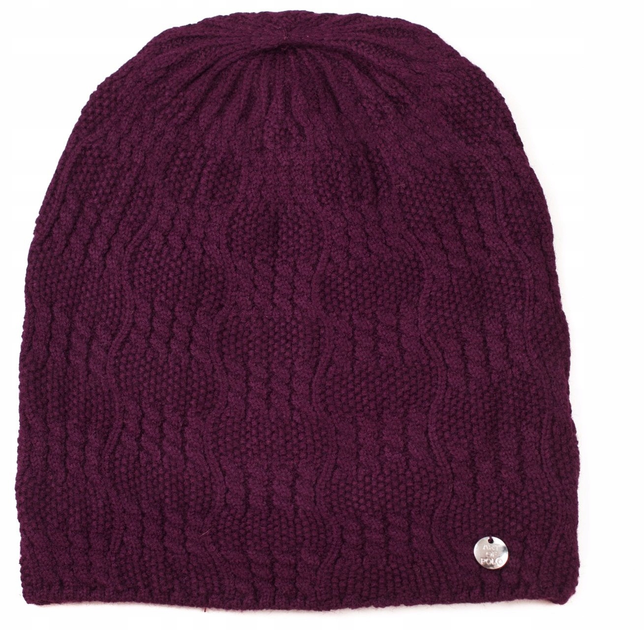 

Szaleo wełniana Czapka Oversize softness cz17469-2