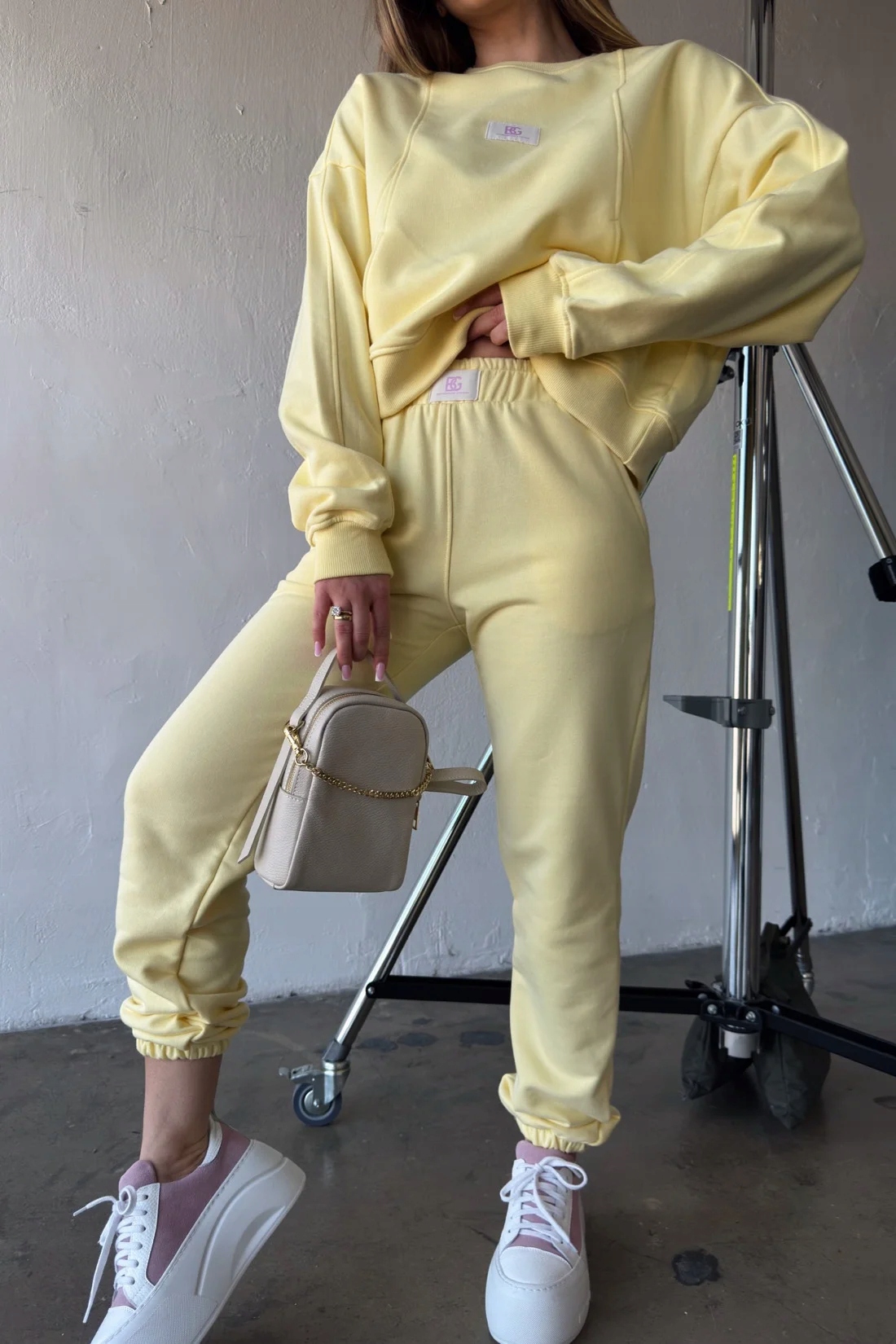 Dámské kalhoty Bg The sun banánové S