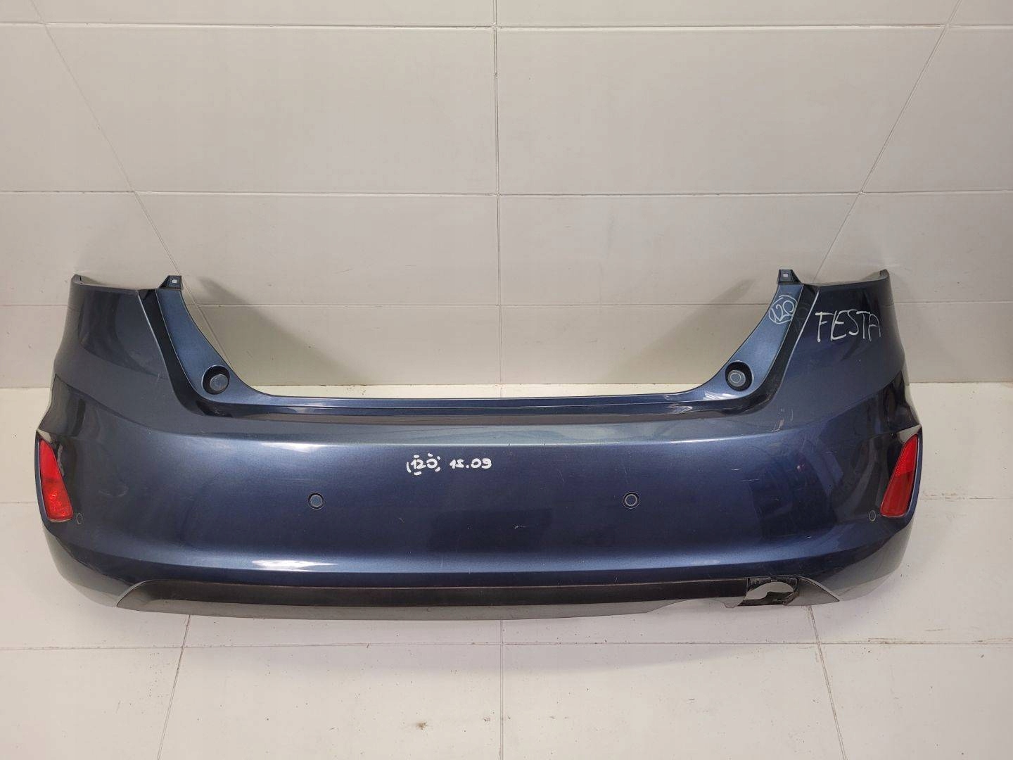 bumper rear Ford Fiesta 7 2019 H1BB-17906-A1