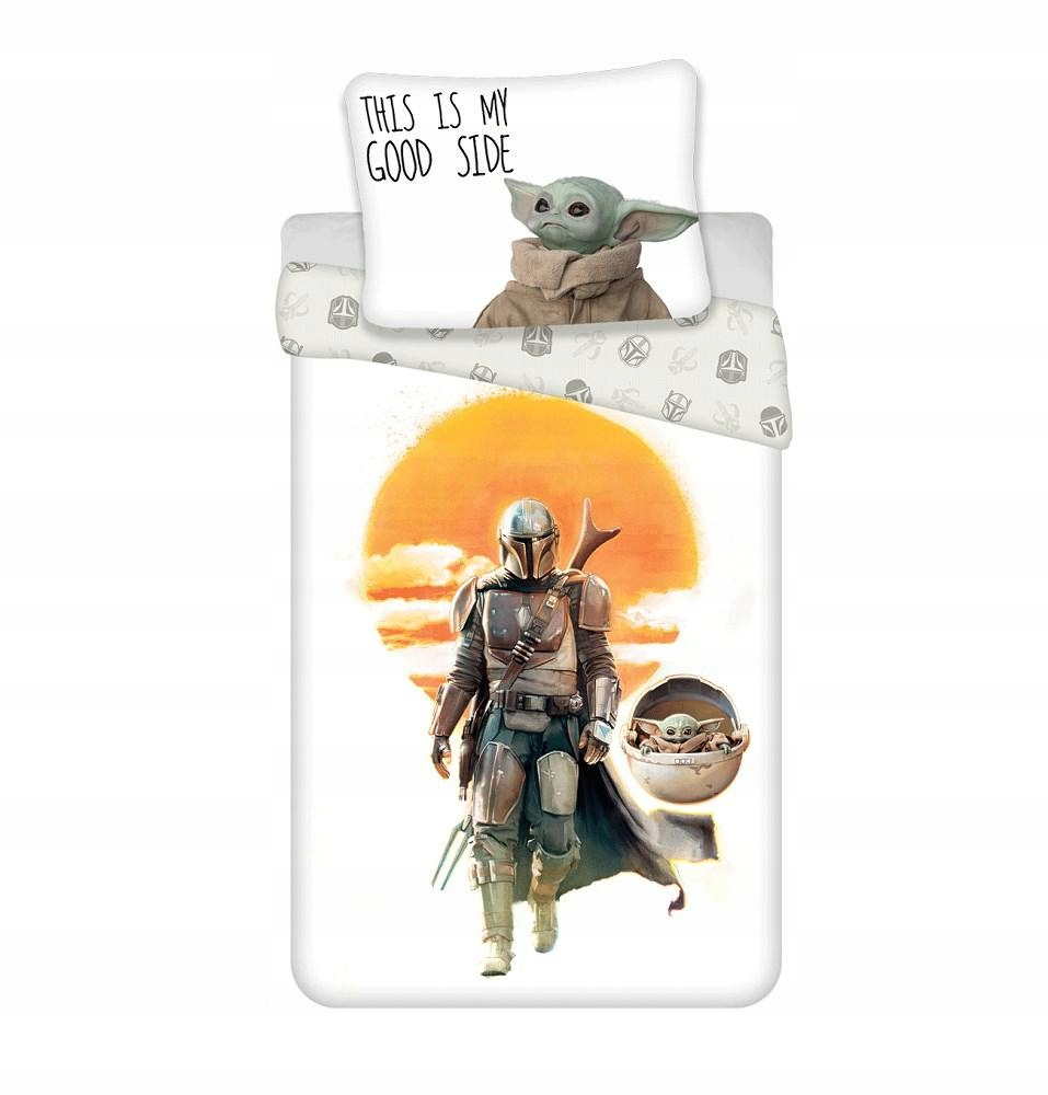 

Pościel 140x200 Star Wars Mandalorian