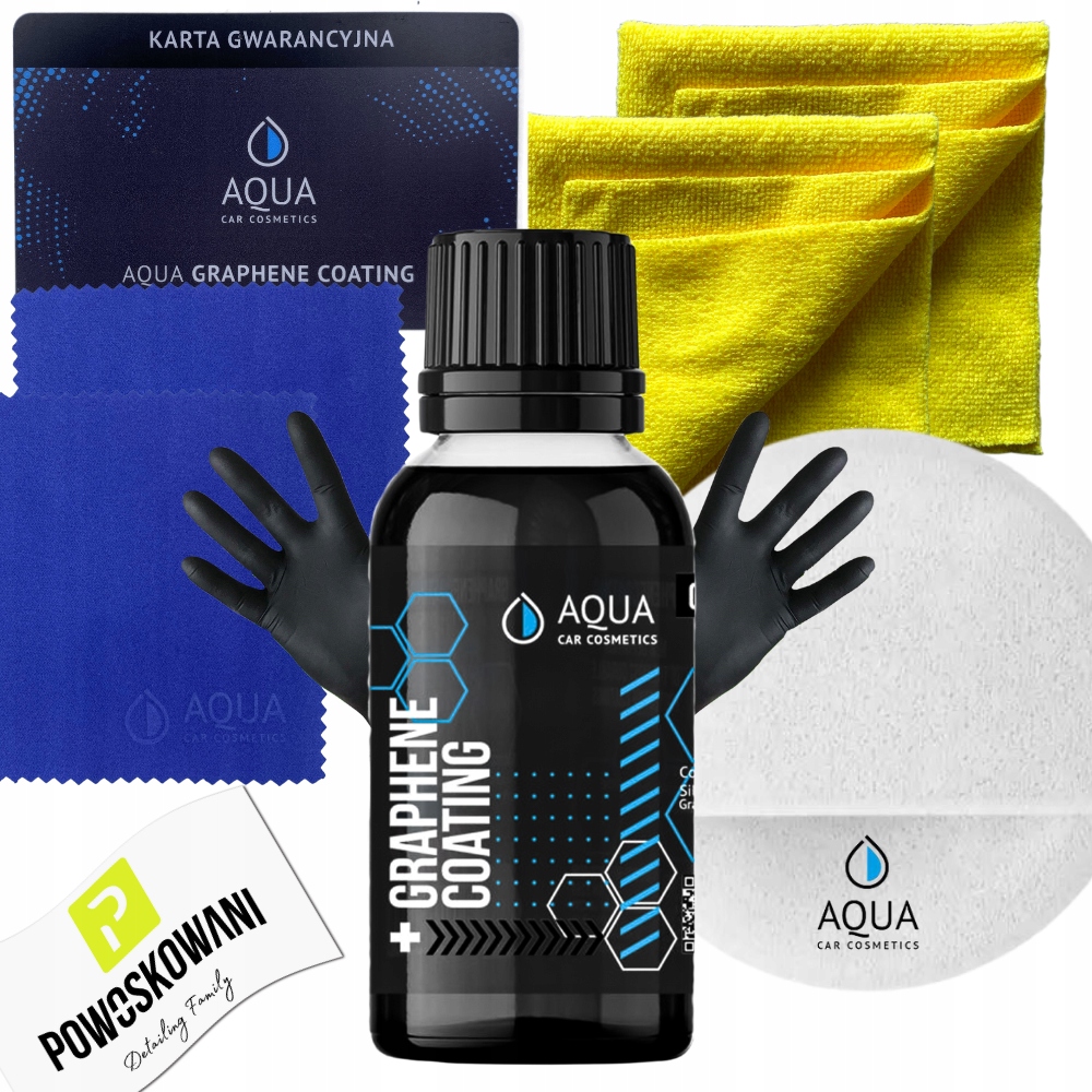 AQUA Graphene Coating 30 ml Powłoka Ceramiczna Grafenowa na Lakier 4 Lata