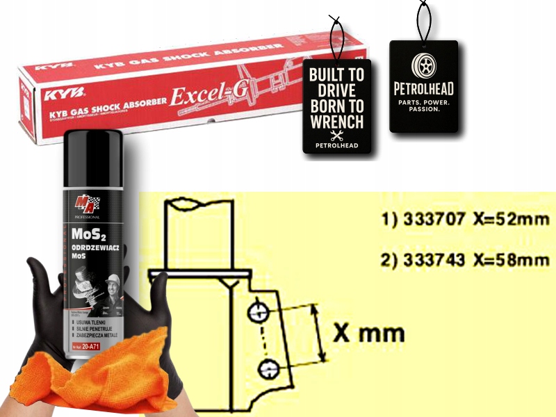 Tlumič Renault Přední Thalia 1.4 16V 1.5DCI 1. #Petrolhead Pro+ Kit1