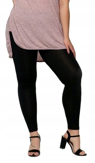 

Leginsy Getry Legginsy Czarne Duże Sport XXL 2XL