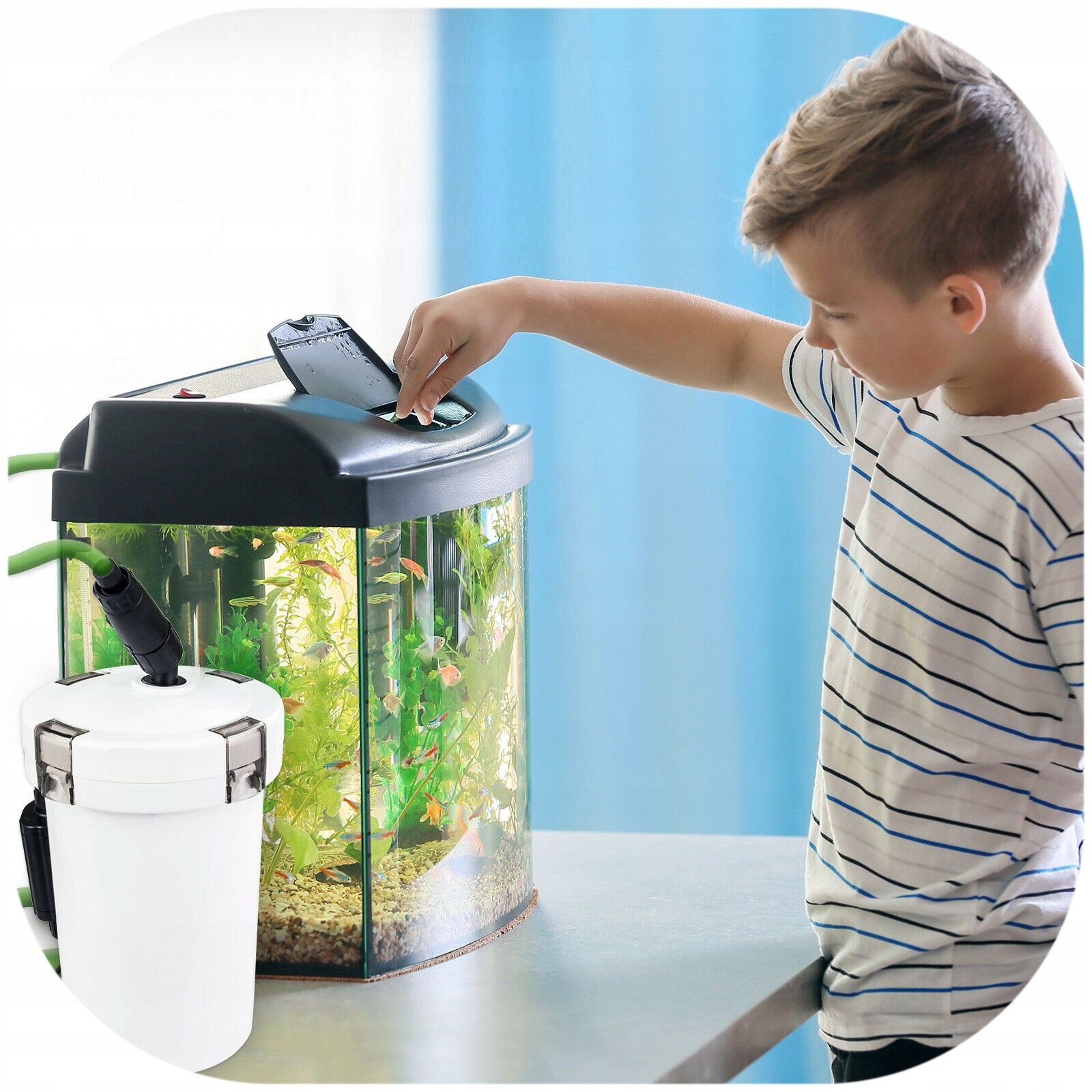 Levně Sunsun HW604 Kelímkový Předfiltr Pro Akvarijní Filtr Hadice 16 22 MM