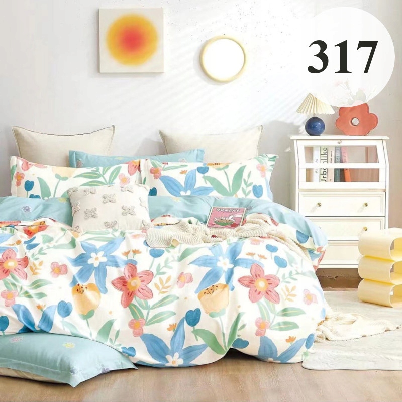 KOMPLET POŚCIELI 200x220 DWUSTRONNA ZESTAW BAWEŁNA DUŻO WZORÓW LUPE Liczba elementów w zestawie 3 części