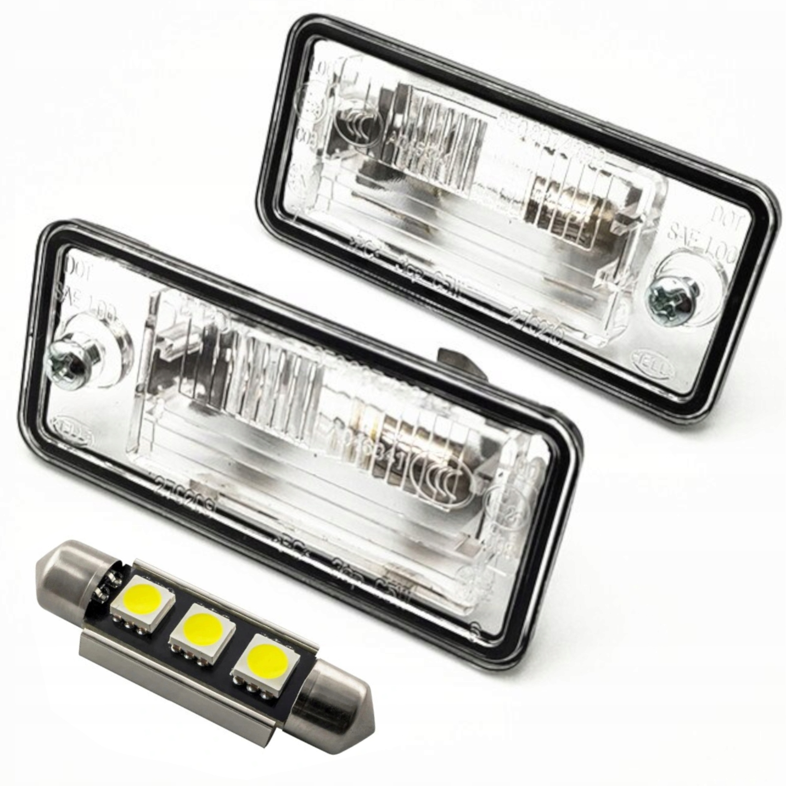 

Lampki Led Podświetlenie Audi A4 B6 B7 A6 C6 A3 8P