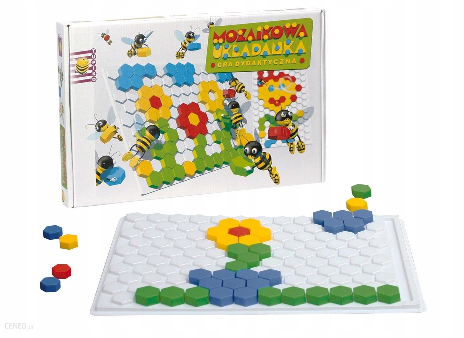 Gra dydaktyczna Mozaikowa układanka Stan opakowania oryginalne