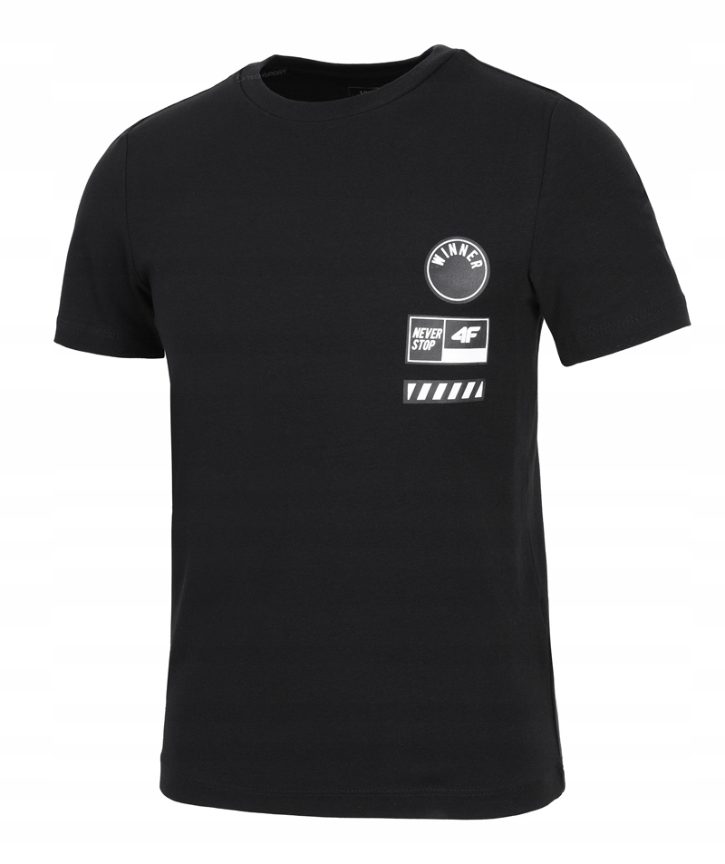 

4F Juniorski T-shirt Koszulka Bawełna / 152