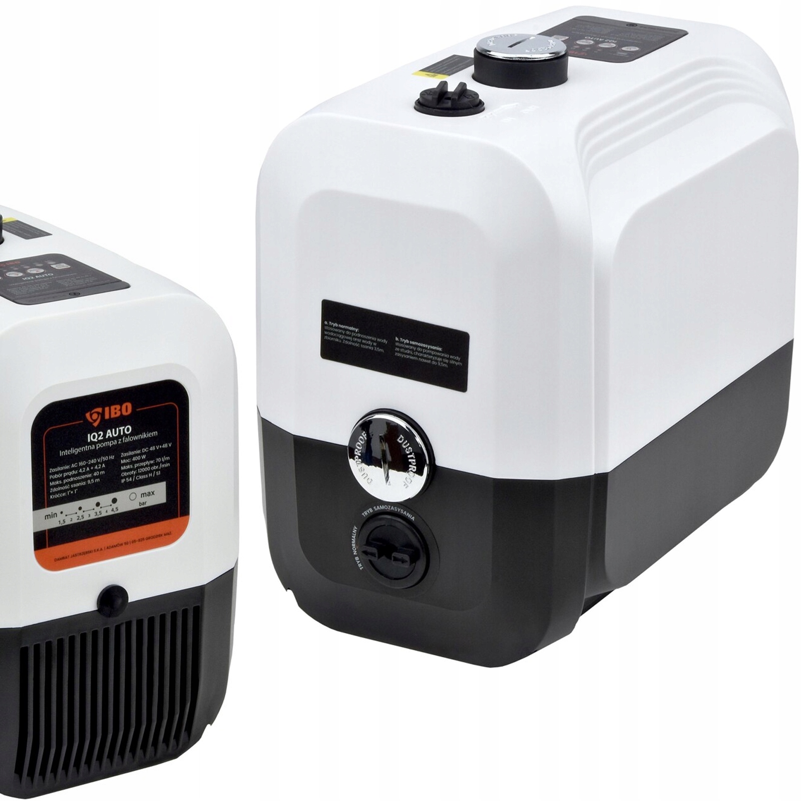 Inteligentná Pumpa S Meničom Iq 2 Auto Ibo 400W 70L/MIN, Veľmi Tichá