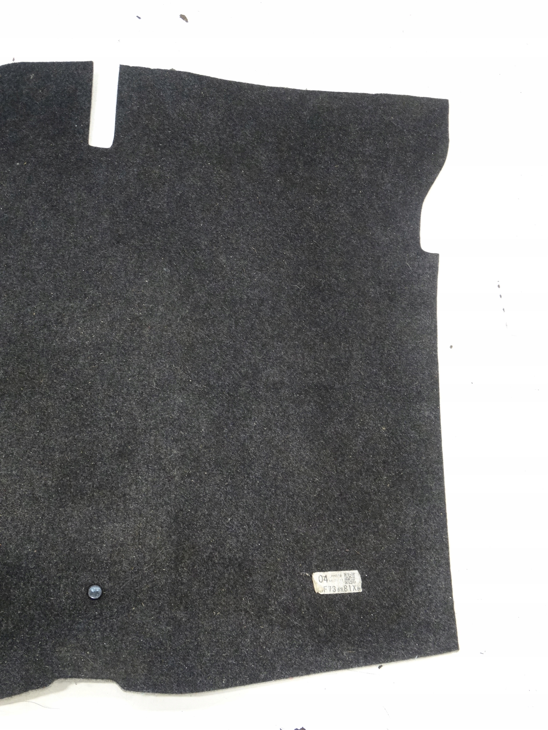 mats boot mat MAZDA 2 DE 2011R. DF736881XB