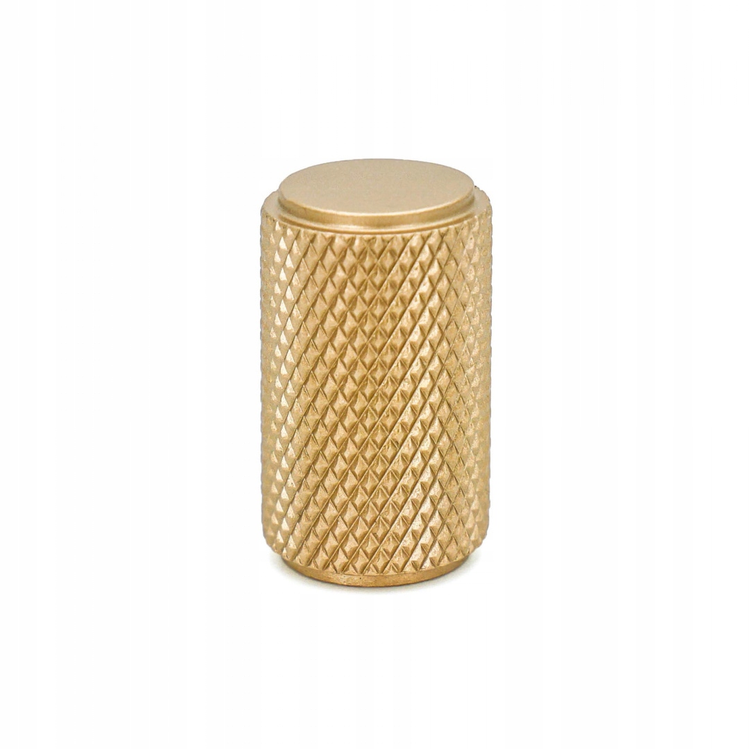 

Gałka meblowa relingowa GA32 Złoty Mat R15 fi18