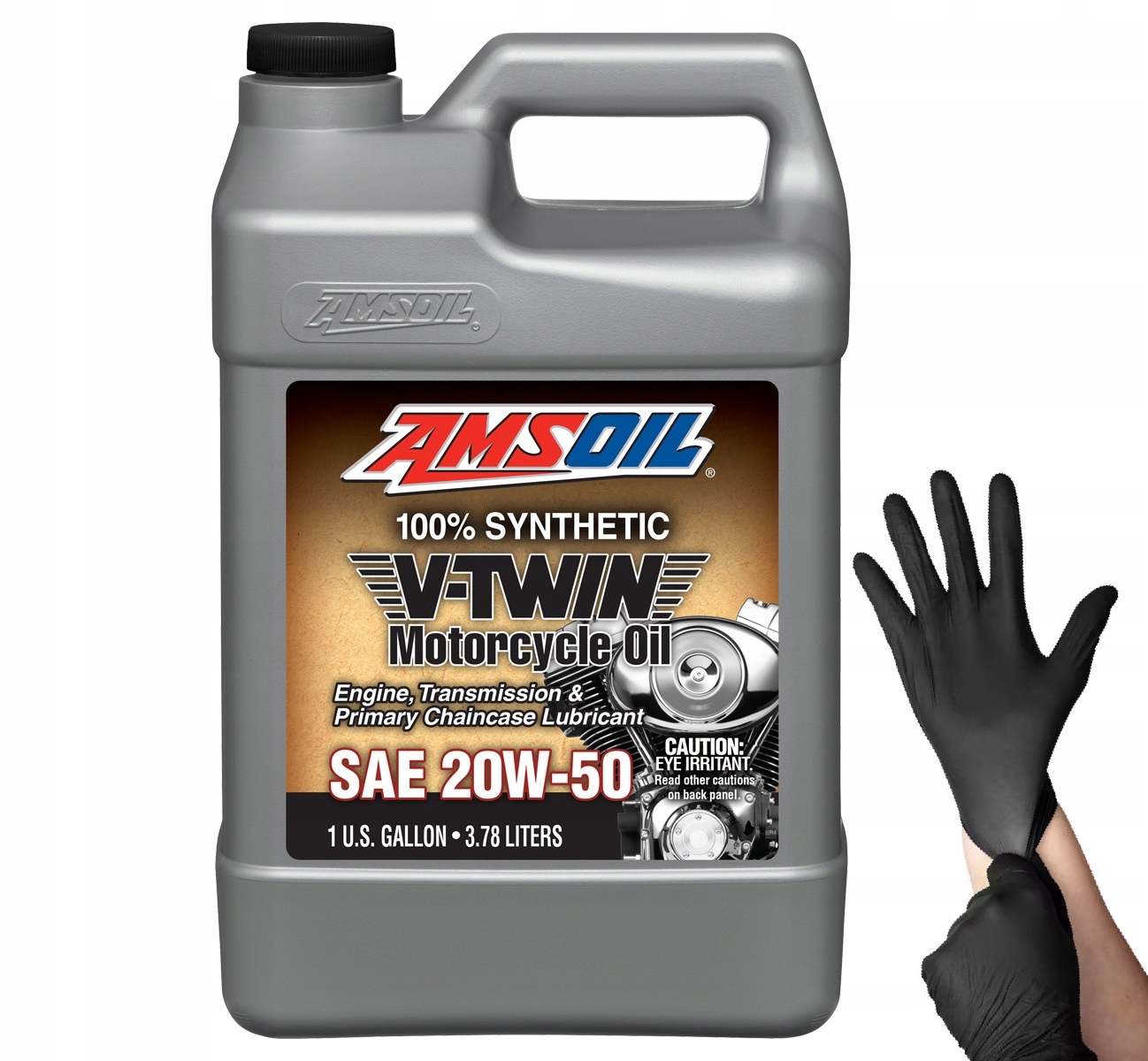 Syntetický Motocyklový Olej AMSOil 20W50 S V-twin Pre Harley Davidson MCV