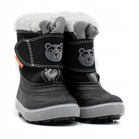 Śniegowce dziecięce buty zimowe dla dzieci na rzep Płeć chłopcy dziewczynki