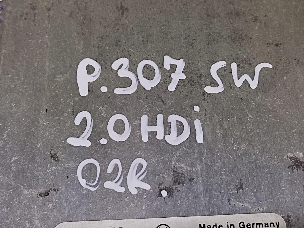 PEUGEOT 307 2.0 HDI control unit of the engine 0281010779