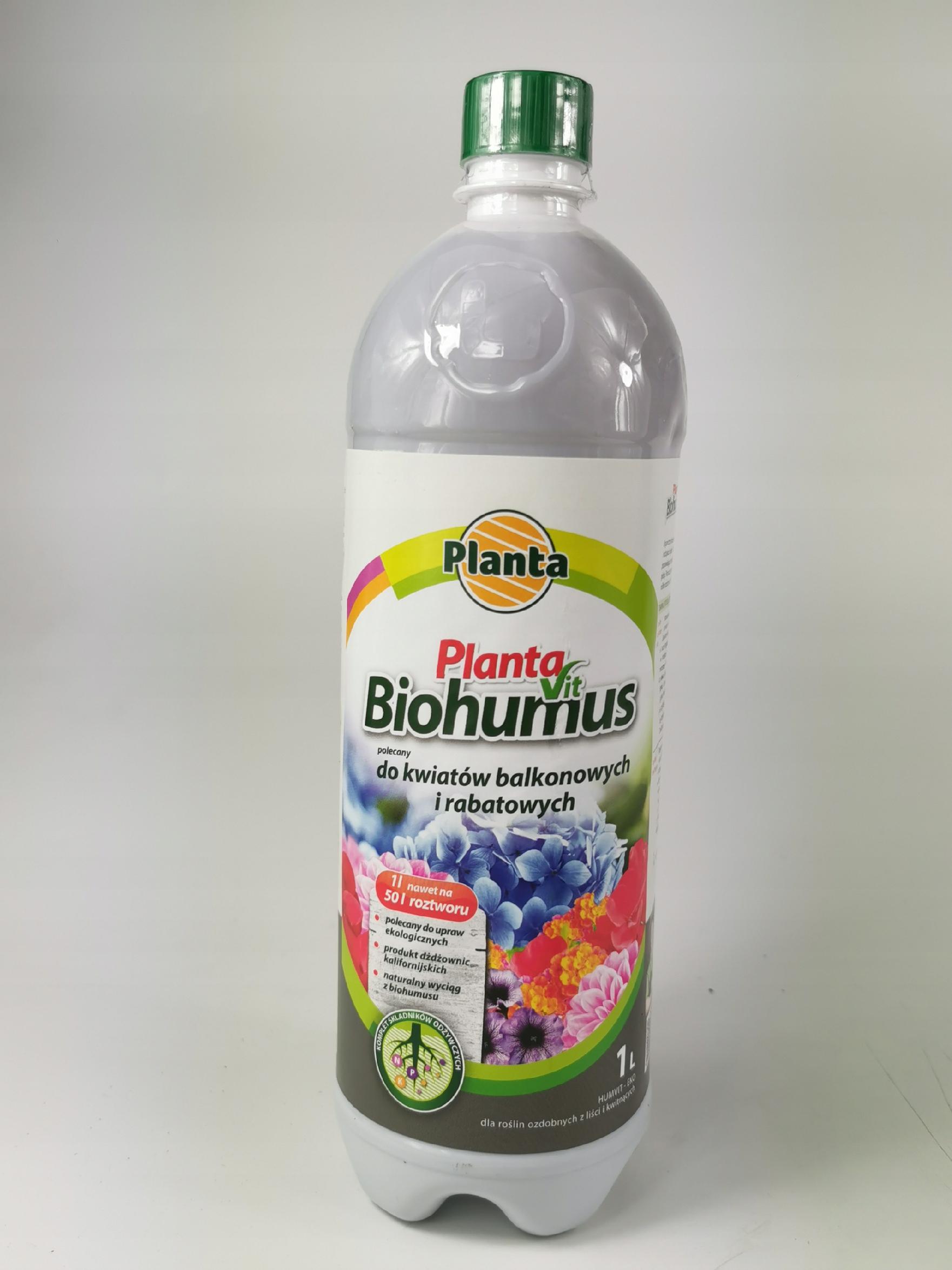 

Nawóz Biohumus Eco Rośliny balkonowe i rabatowe