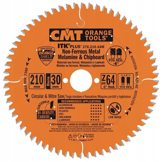 Cmt Itk Ultra tenký kotouč na lamino, plast a neželezné kovy D300x2,8 d30