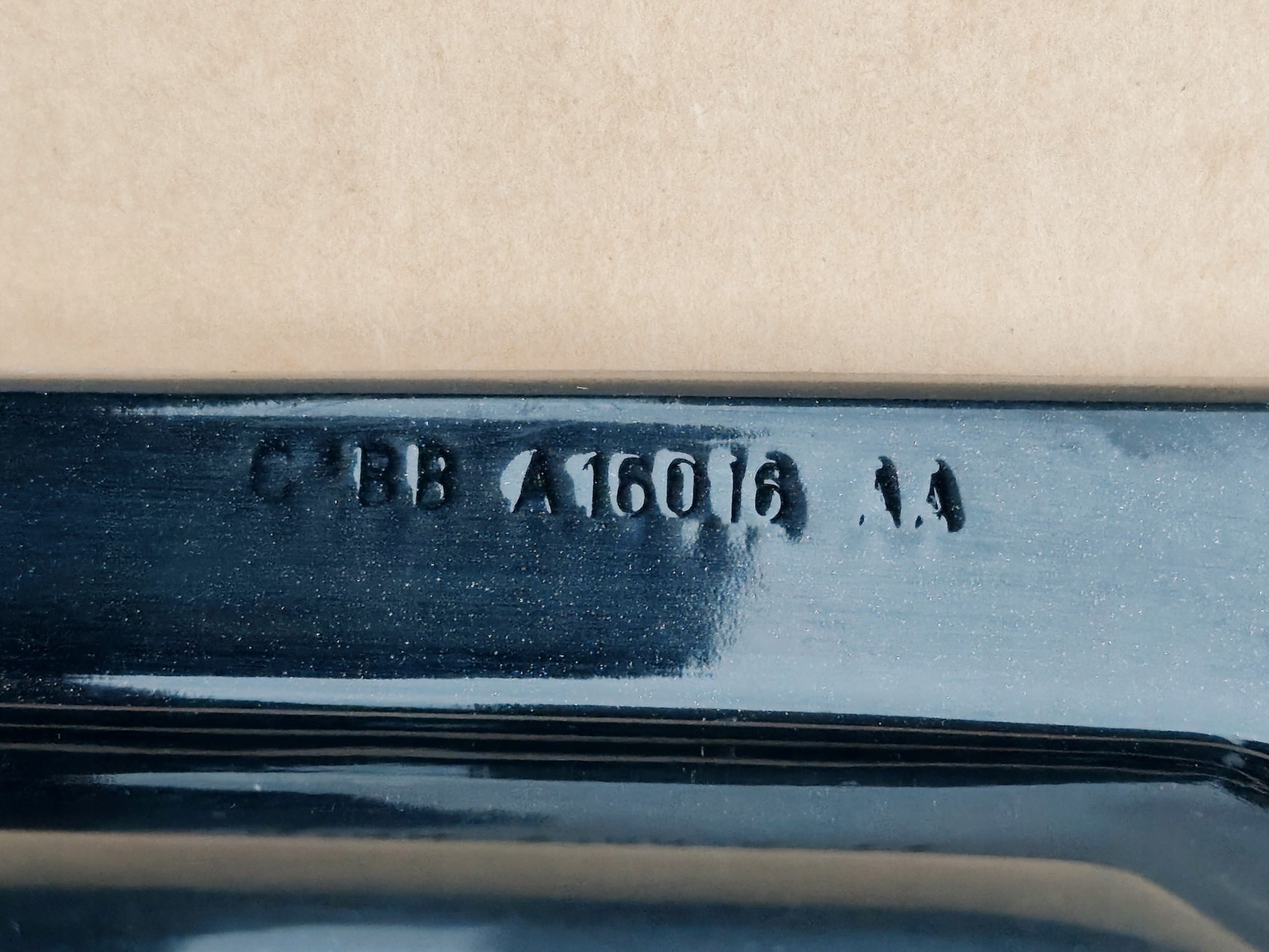 FORD FIESTA MK7 2008-2017 fender left front BLACK PANTHER