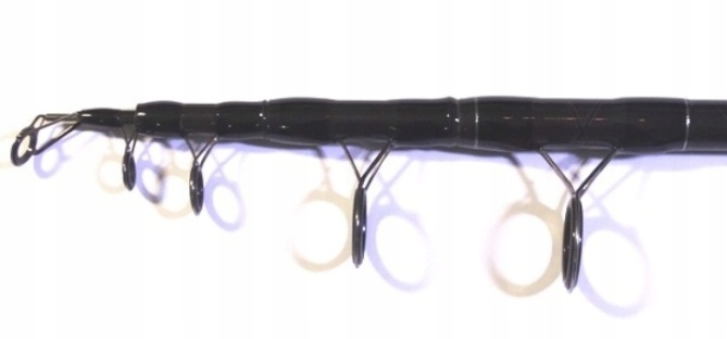 MOCNA WĘDKA KARPIÓWKA 3,60 m DIAMANT 150-260 g + GRATIS ŚWIETLIKI+STOPERKI Materiał wędki włókno węglowe