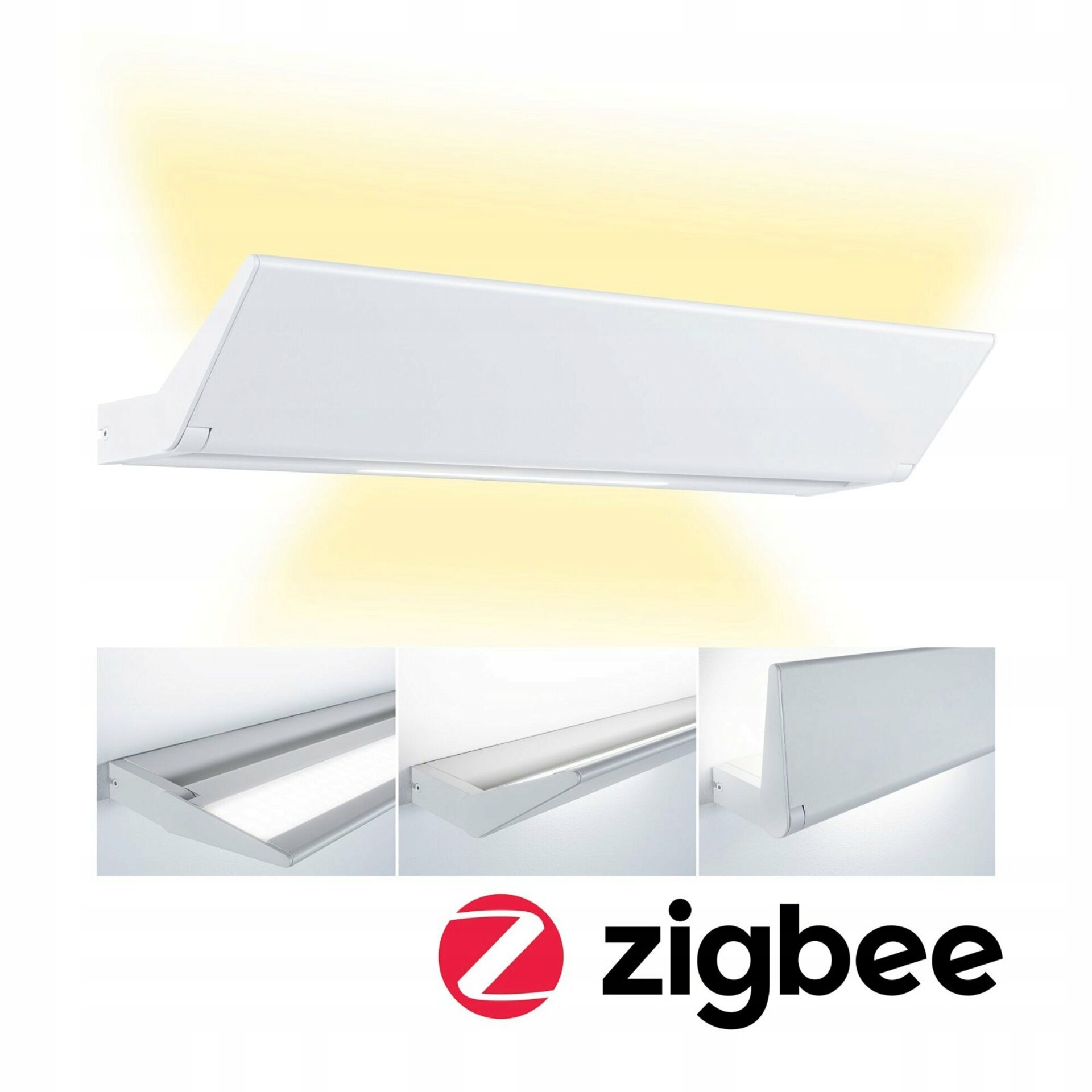 Paulmann Led chytré nástenné svietidlo Zigbee Ranva 13W, biela, stmievateľné