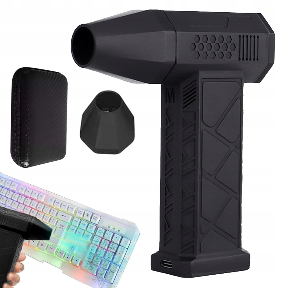 Elektrický Bezdrátový Výkonný Foukač 200 W 130000 Rpm