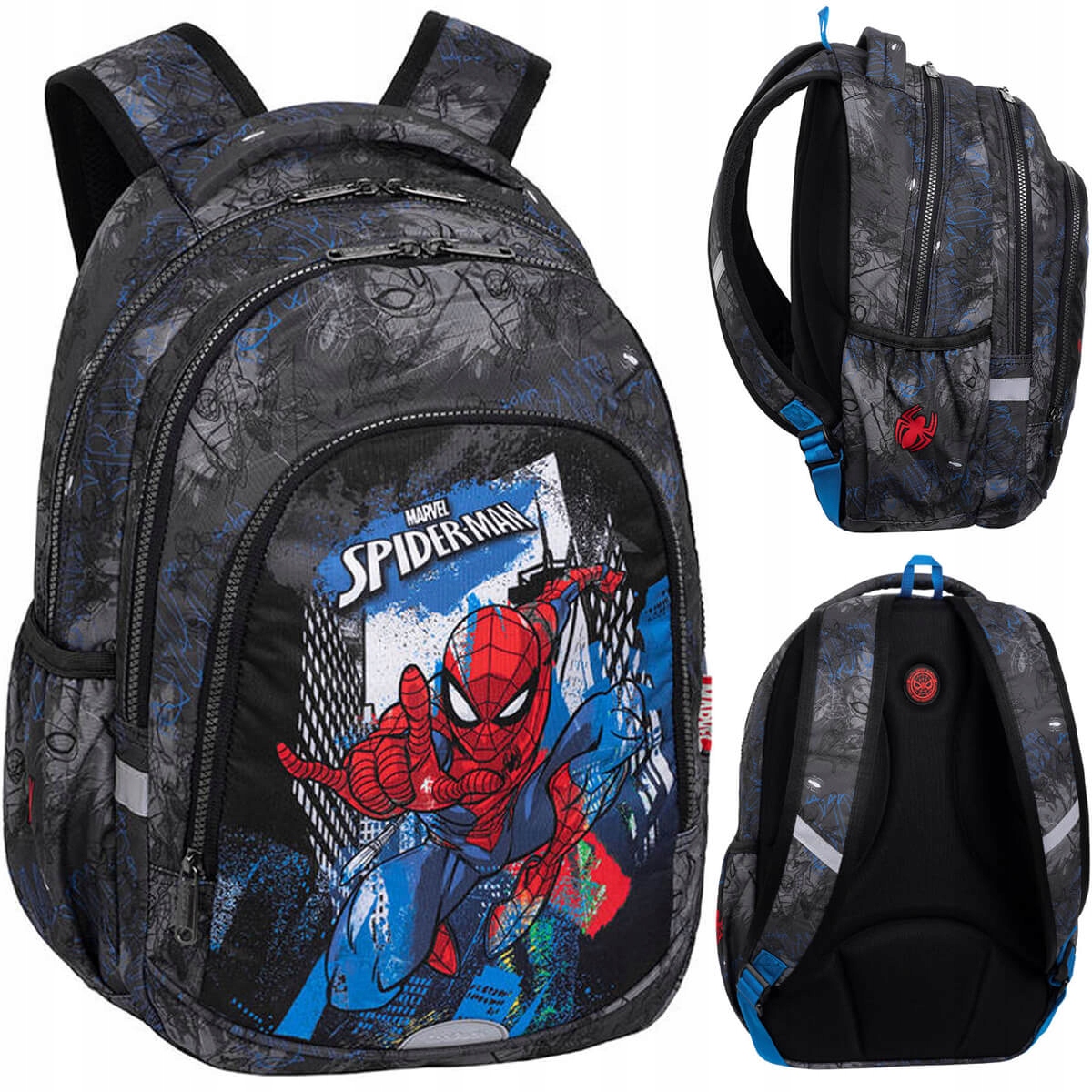 Lekki plecak szkolny CoolPack Prime 21 L Marvel Spiderman