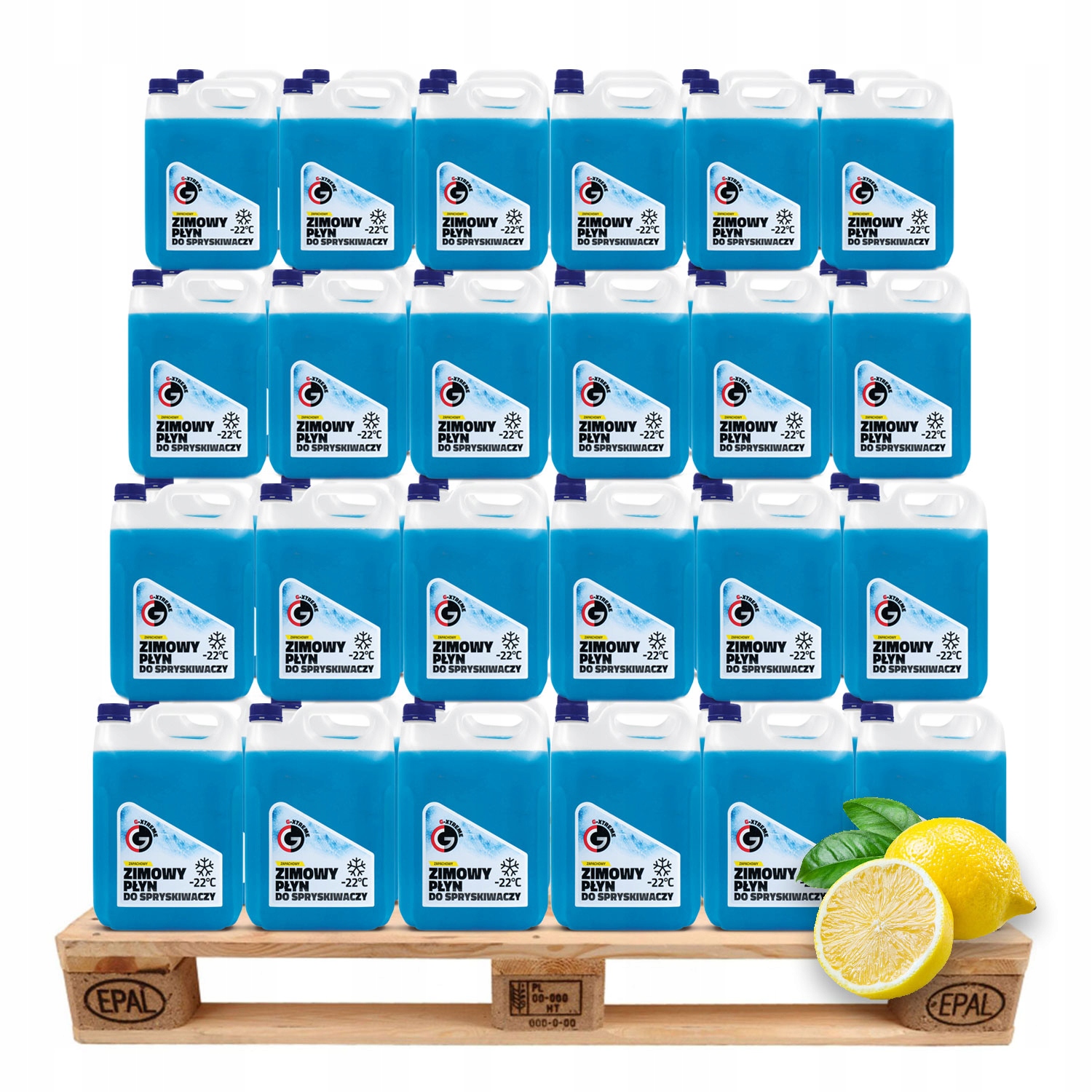 ZIMOWY PŁYN DO SPRYSKIWACZY -22 ZAPACHOWY 144 X 5L