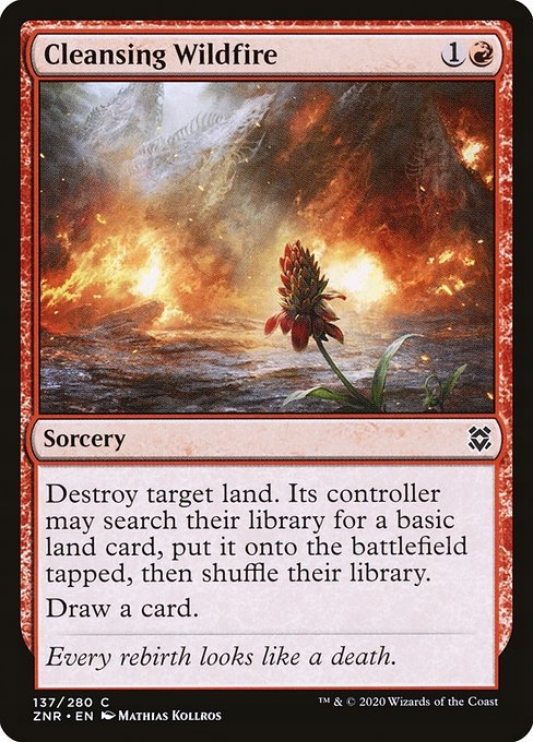 MtG: Cleansing Wildfire (ZNR)