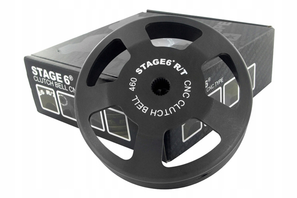 Zvon spojky Stage6 R/t Cnc Type 460, 107mm, Aprilia Honda Vespa