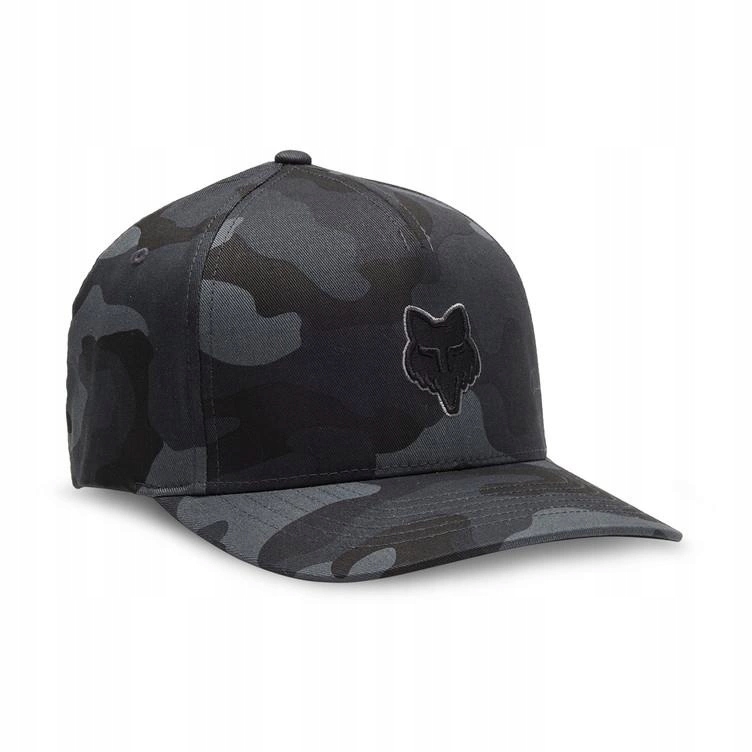 Kšiltovka Fox Head Flexfit Black Camo černá Bonus