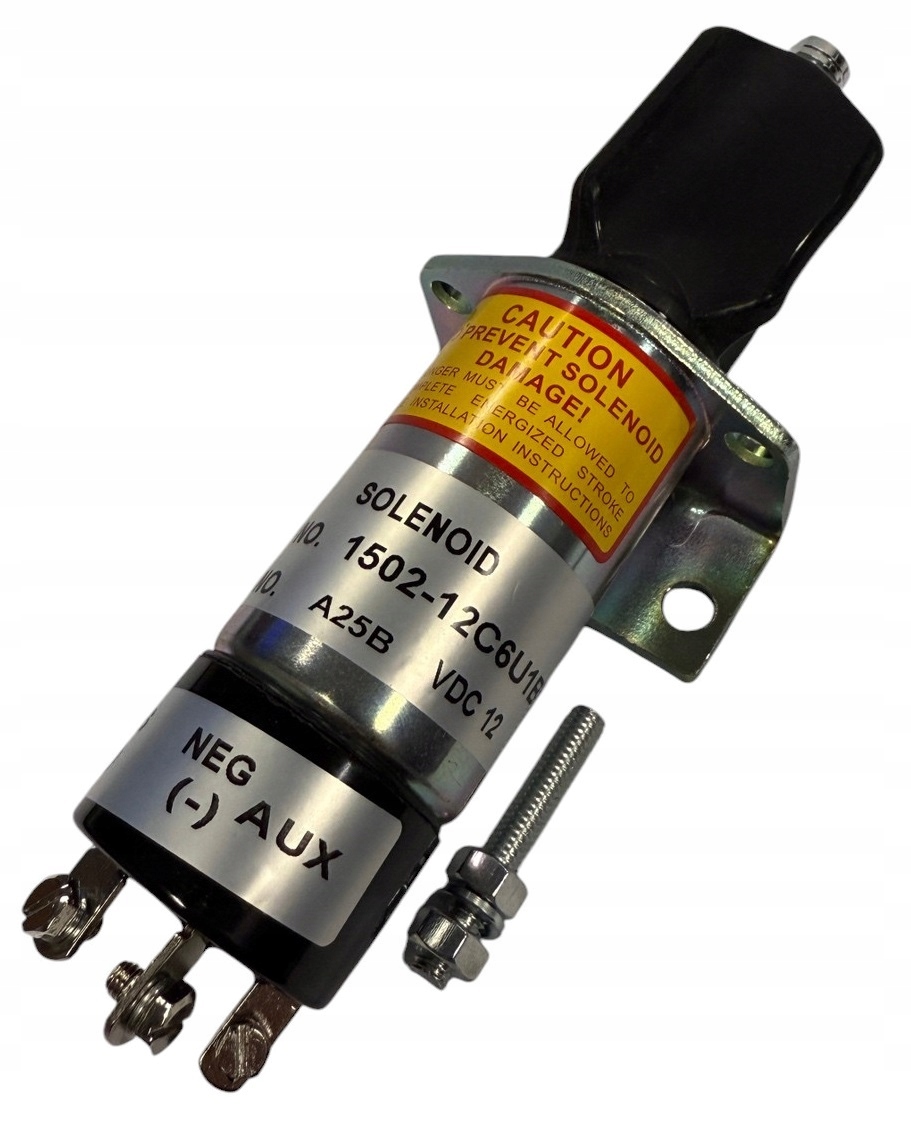 Cívka pro hašení motoru Woodward Perkins 12V hasicí přístroj solenoidový elektroventil 3P