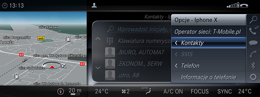 MERCEDES S KLASA W222 NTG 5.5 RADIO POLSKIE MENU USA/EU Model COMAND NTG 5.5