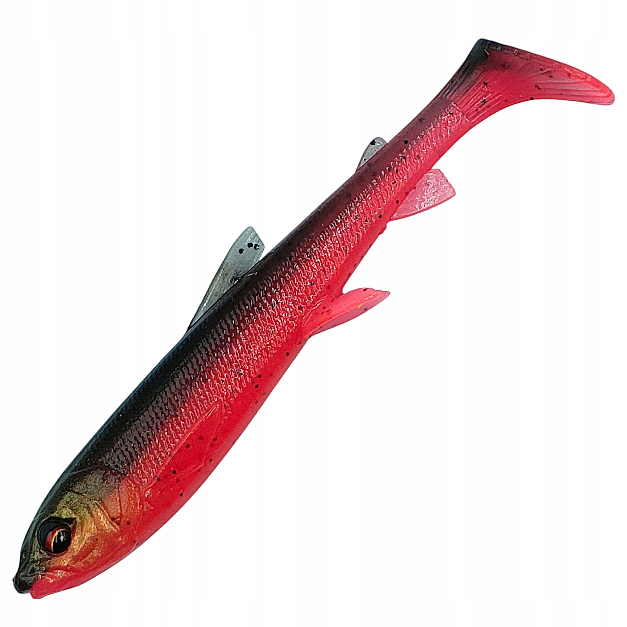 Guma Savage Gear Whitefish 9cm kolor Black Red na szczupaki i sandacze