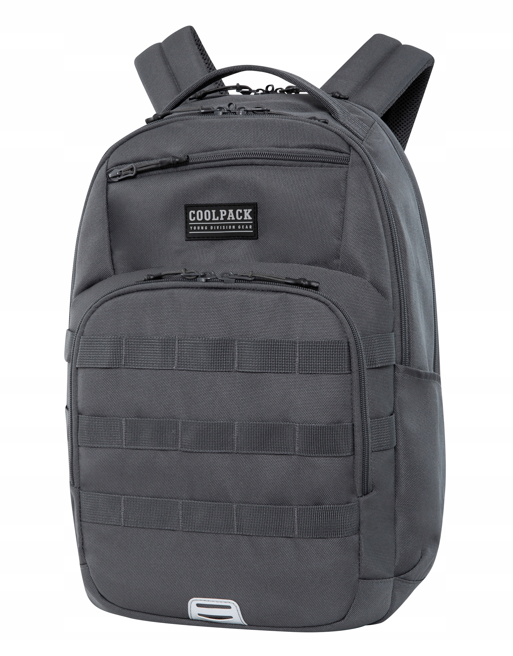 CoolPack Plecak szkolny wielokomorowy odcienie szarości 27 l
