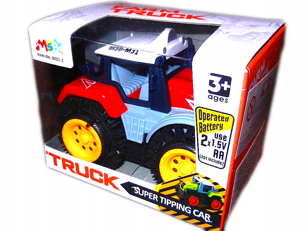 

Traktor Fikołki Przewrotka na baterie Traktorek