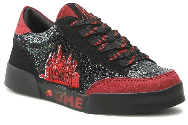 Sneakersy dziecięce Harry Potter czarne brokatowe rozmiar 36