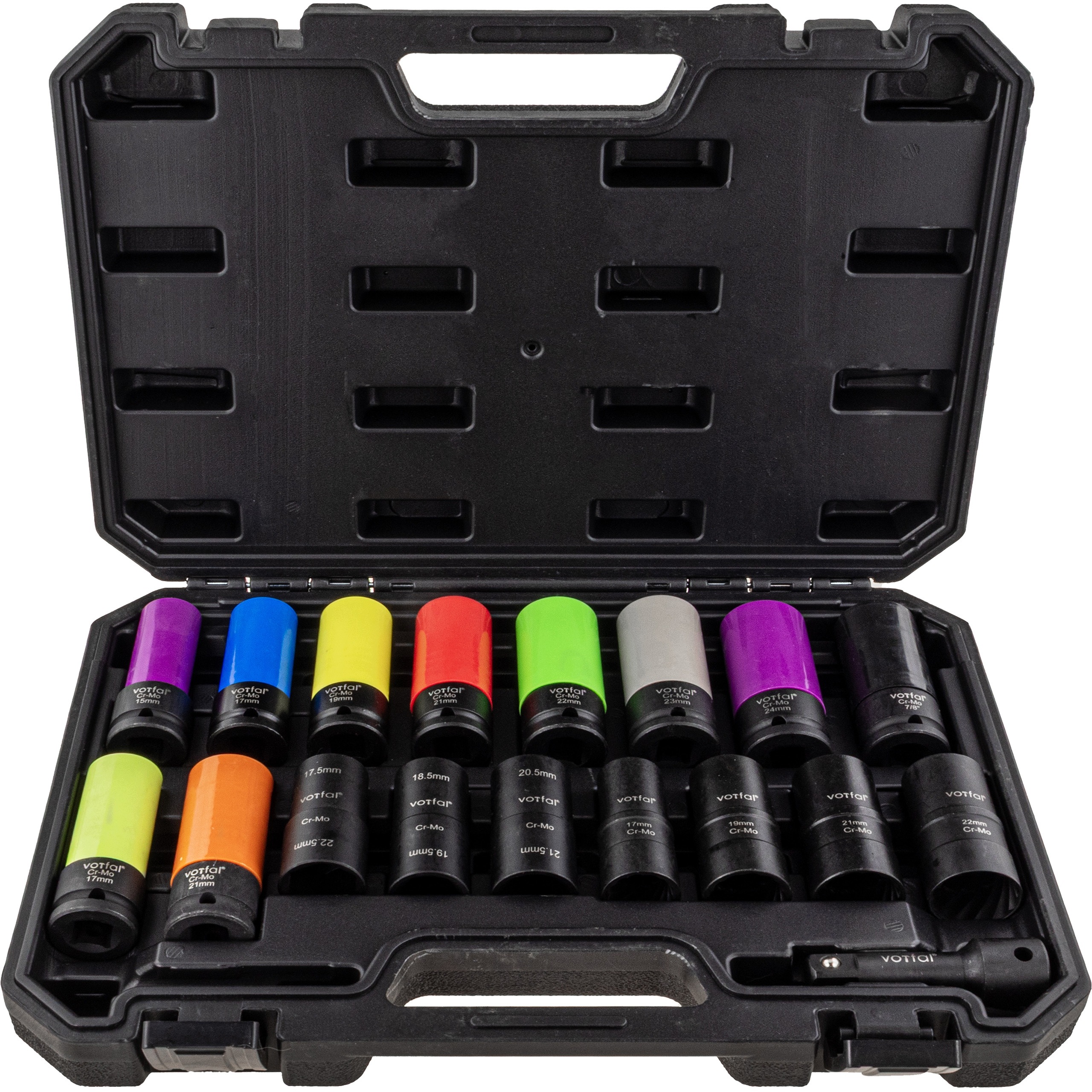 Úderové hlavice 17-24mm Alu, na poškozené šrouby 1/2" 19-22mm V088163