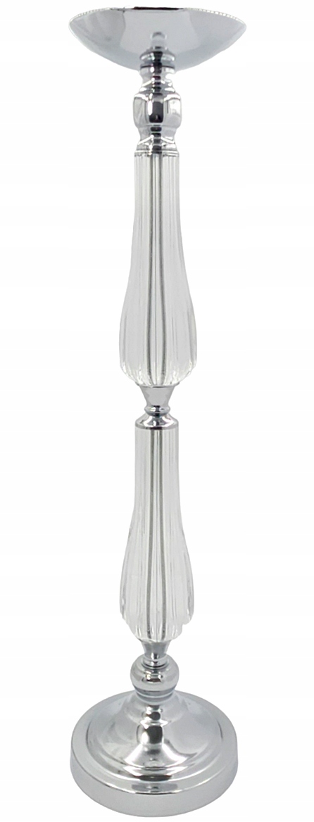 Postument Květinový Stojan 67 cm Stříbrný BC1171