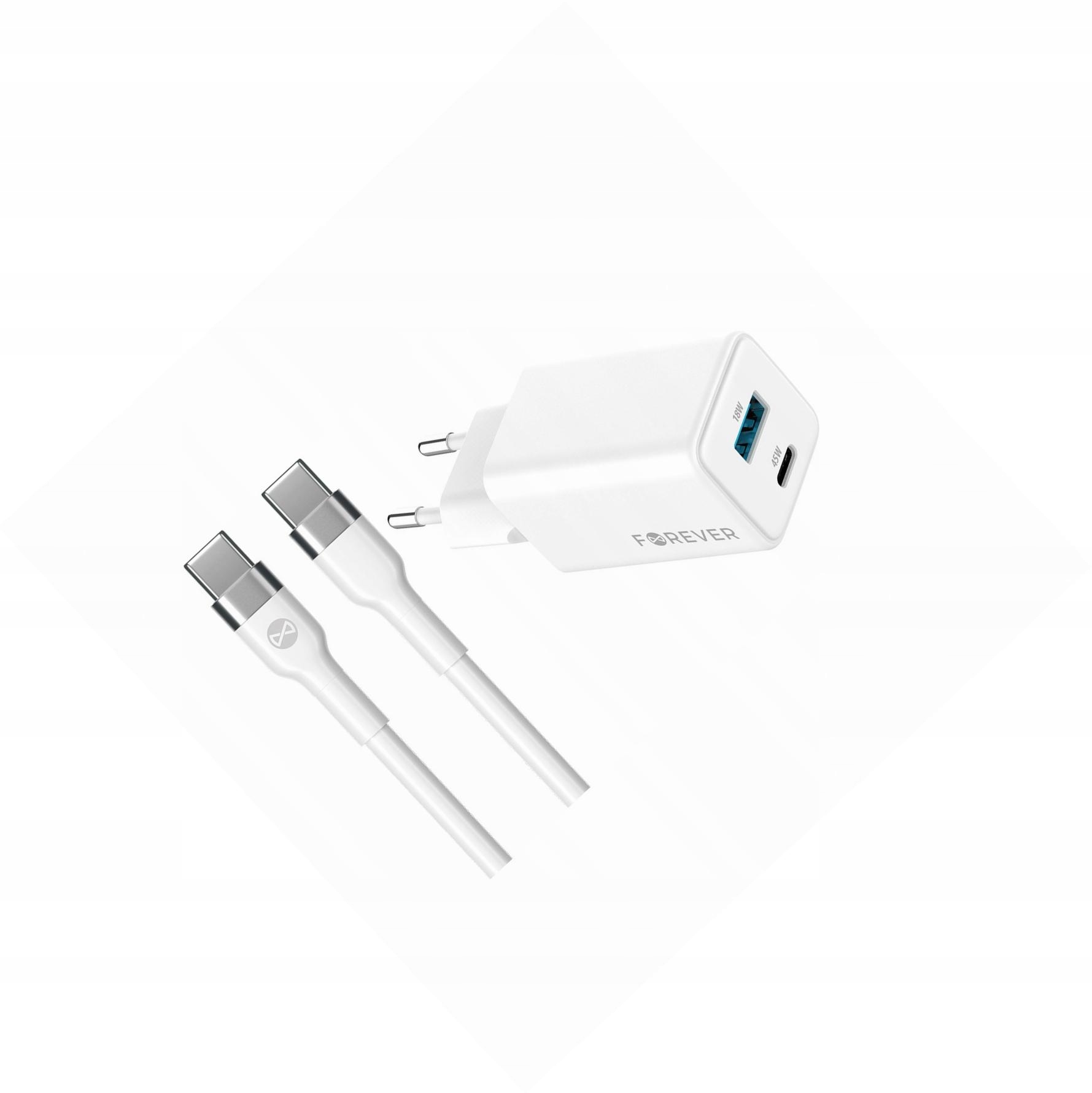 Szybka ładowarka GaN 45W Usb-c z kablem do Xiaomi Redmi 10 2022
