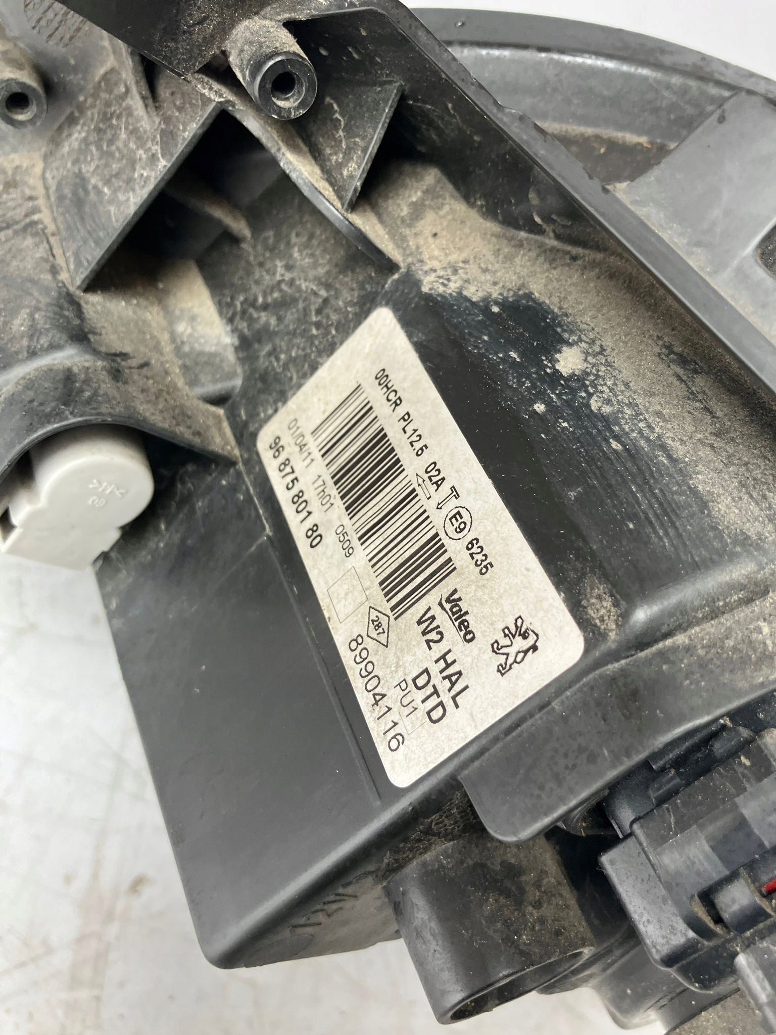 light right front PEUGEOT 508 PRZEDLIFT 9687580180