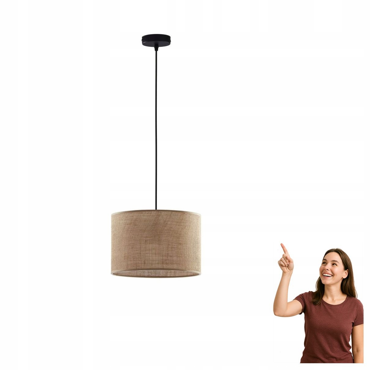 Závěsná lampa Juta 6580 Tk Lighting