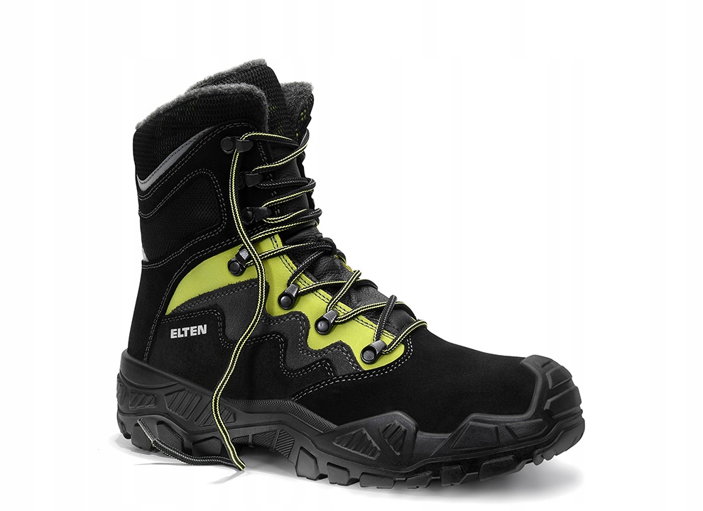Ochranné boty Mick black-green High Esd S3S CI