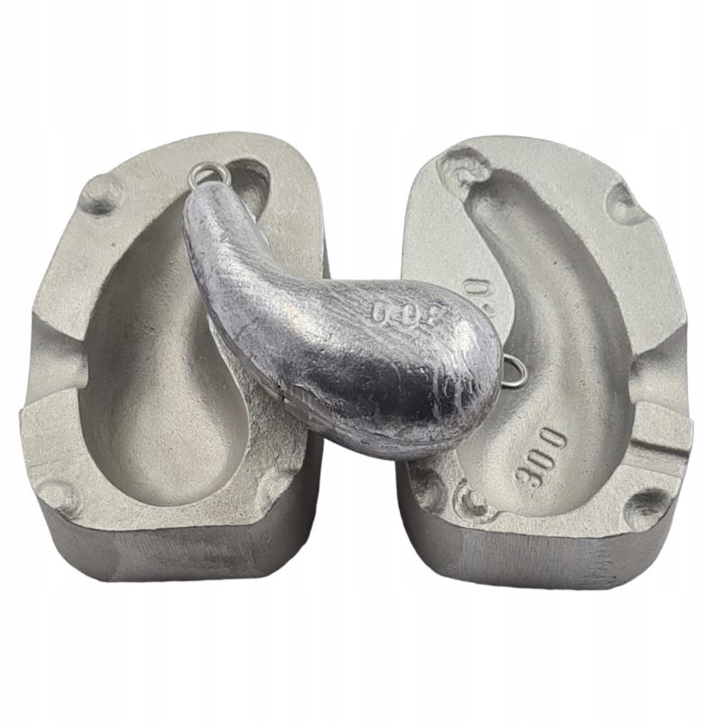 Forma do odlewania ciężarków wędkarskich 300 g (F-01)