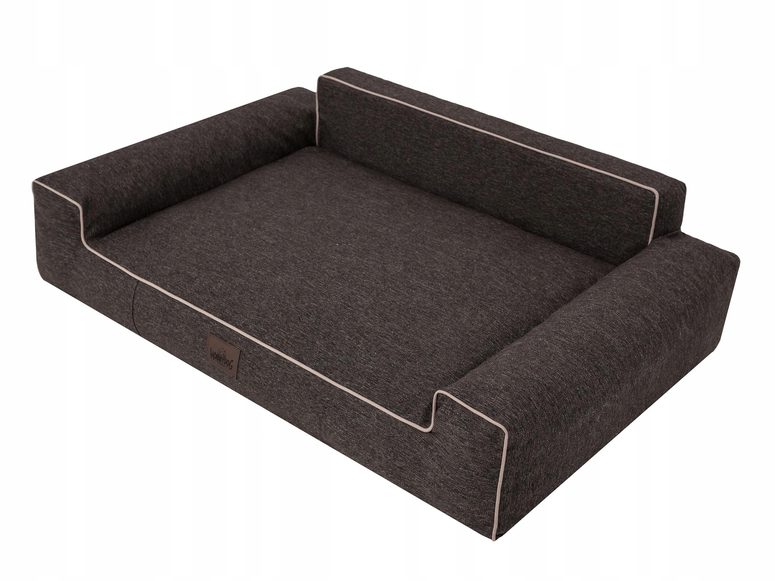 

Legowisko dla psa z lnu synt XXL 116x78cm Hobbydog