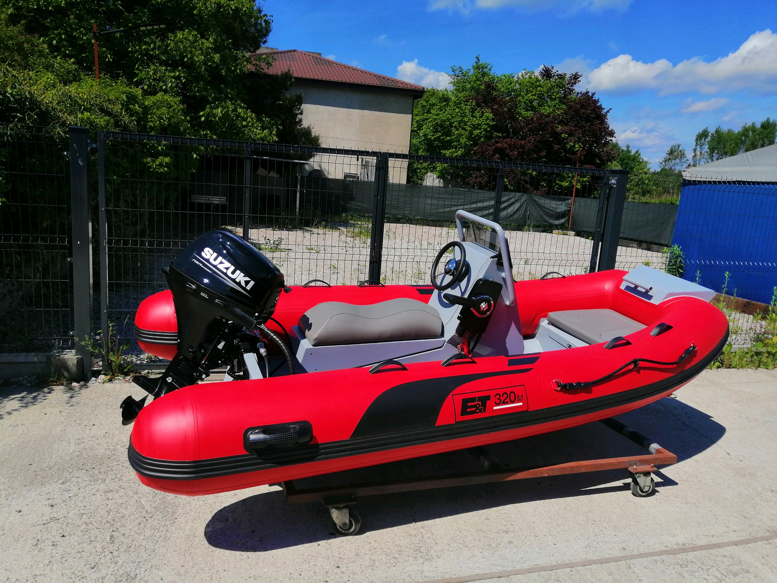 Dolphin RIB ALU 320 Z BAKISTĄ