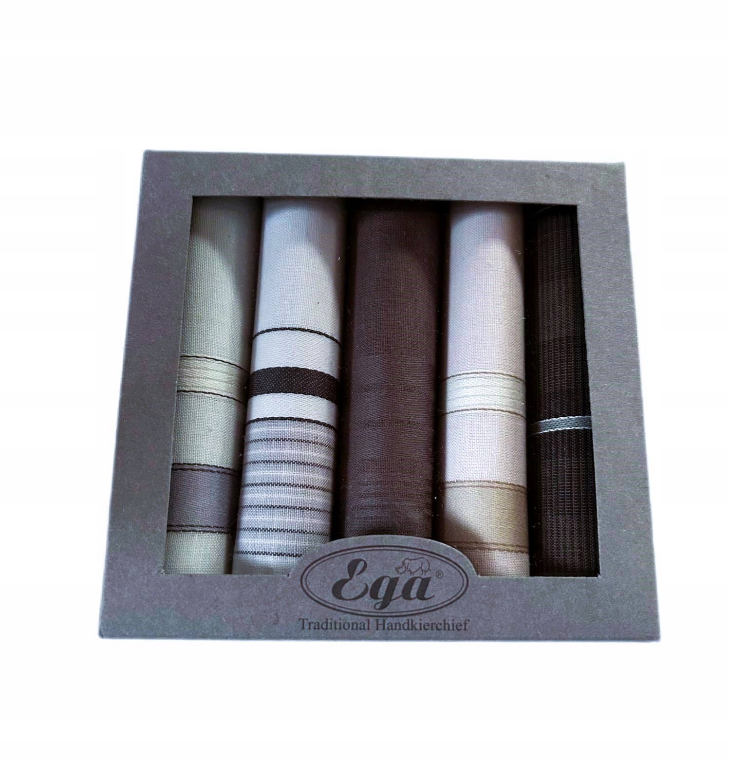 Chusteczki bawełniane do nosa EGA poszetka męska