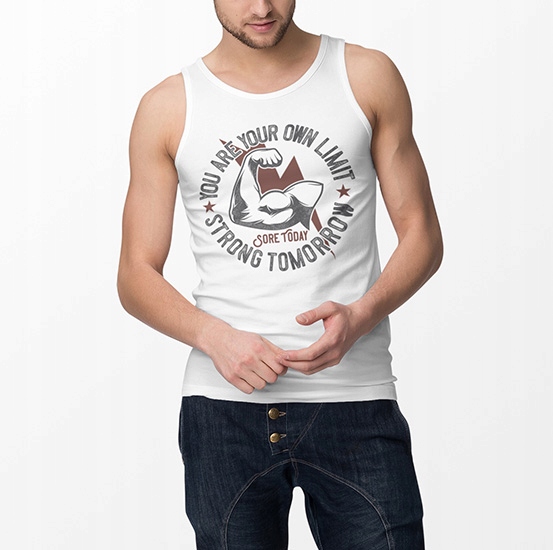 TANK TOP SIŁOWNIA GYM SET 2