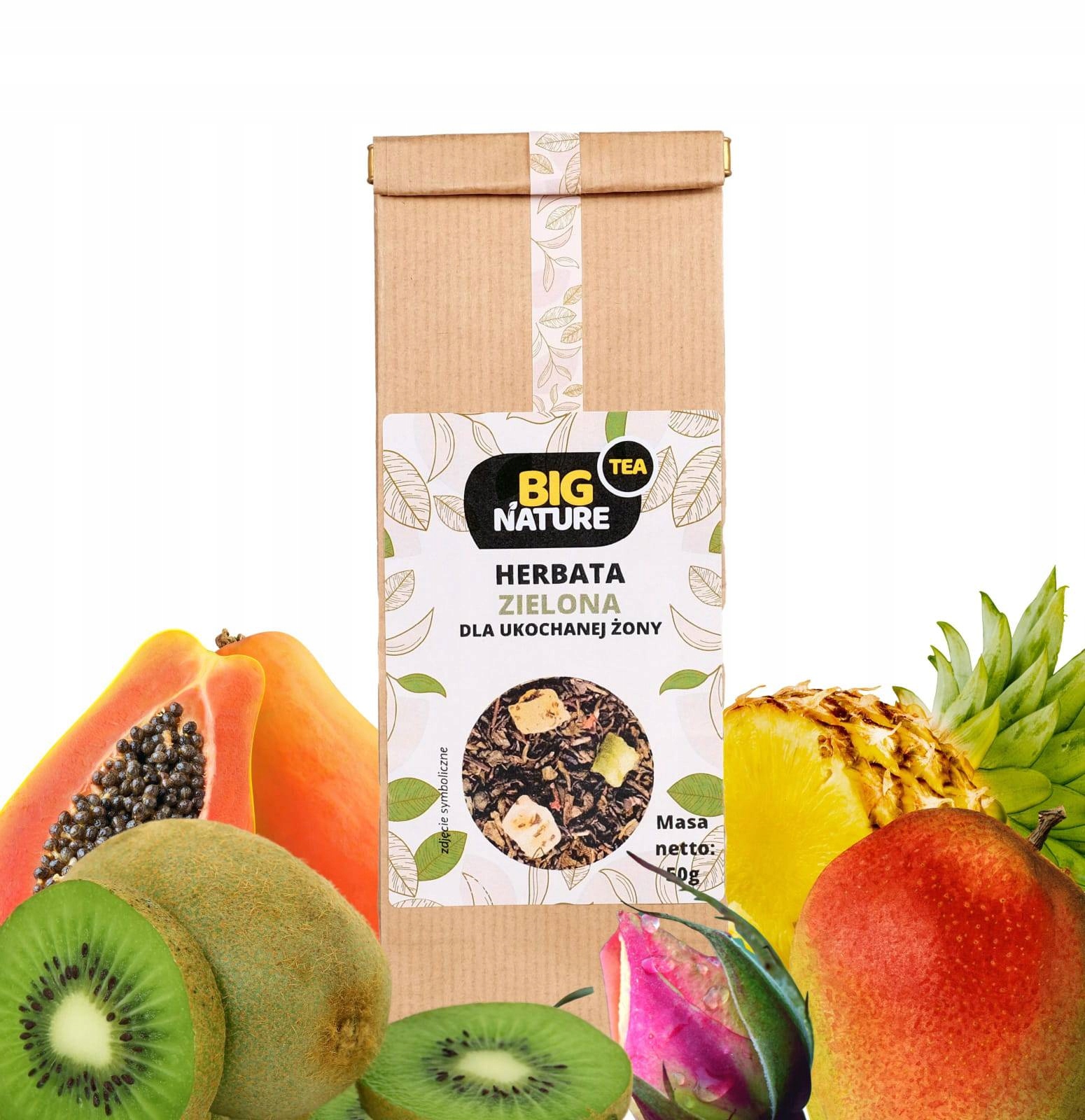 Herbata zielona DLA UKOCHANEJ ŻONY 50g - BIG NATURE — 3