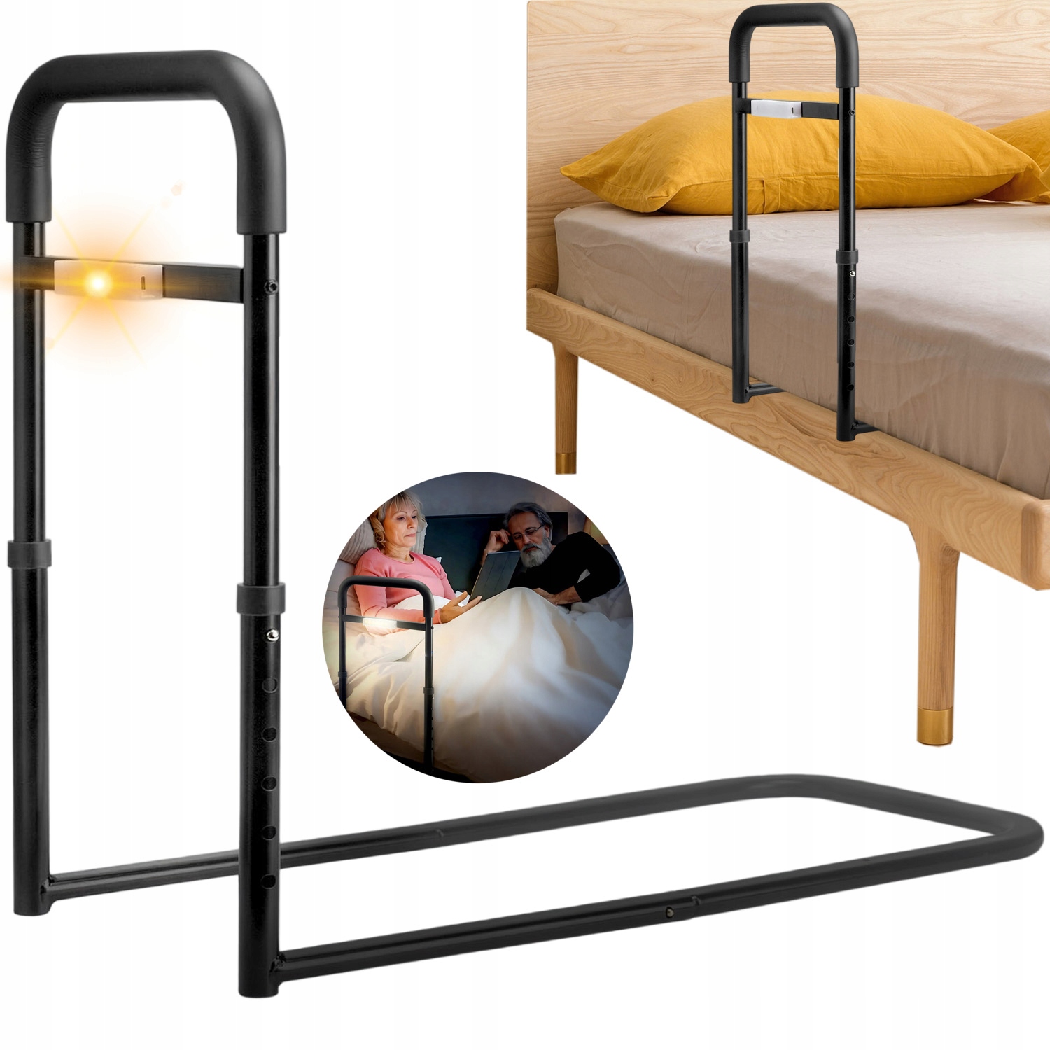 Uchwyt Poręcz Rączka Barierka Osób Starszych Do Wstawania Z Łóżka Do Osoby